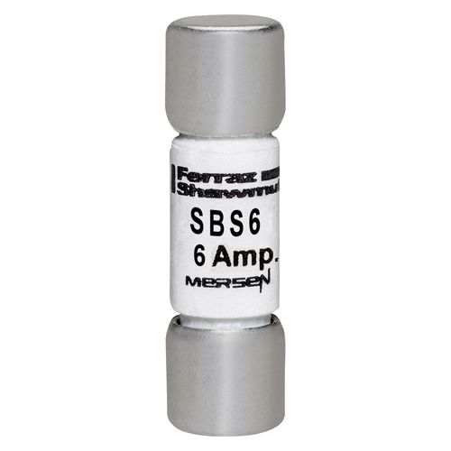 SBS6 - Fuse 600V 6A Fast-Acting Midget SBS Series